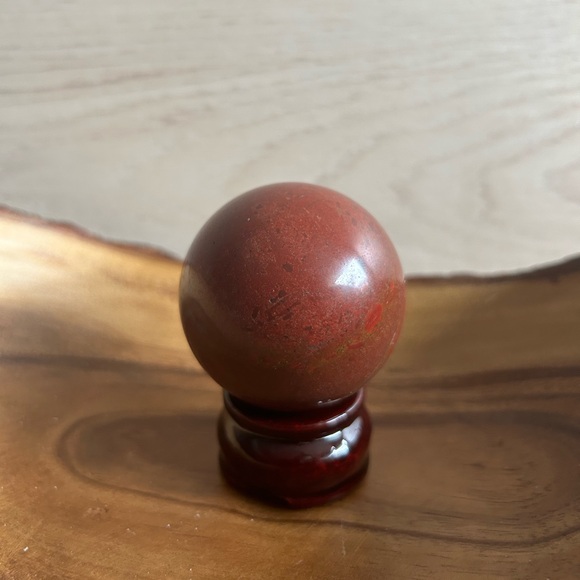 Red Jasper Sphere 55” - Picture 3 of 7